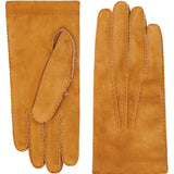 Beatrice  - suede leather gloves with luxurious shearling (sheep fur) lining