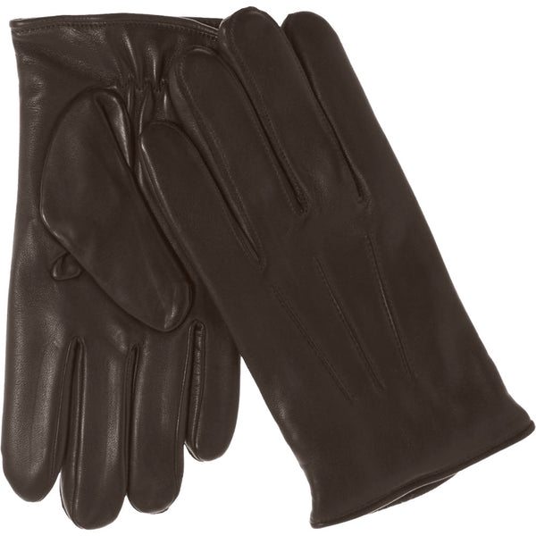 Touchscreen Leather Gloves Men Brown - Made in Italy - 100% Cashmere – Luxury Leather Gloves – Handmade in Italy – Fratelli Orsini® - 2