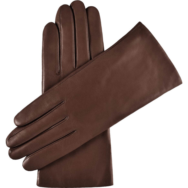 Brown Leather Gloves - Touchscreen - Handmade in Italy – Luxury Leather Gloves – Handmade in Italy – Fratelli Orsini® - 1