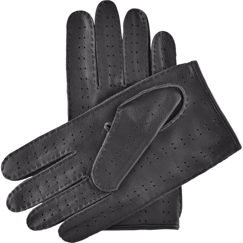 Men's Driving Gloves Deerskin Black - Made in Italy – Luxury Leather Gloves – Handmade in Italy – Fratelli Orsini® - 2
