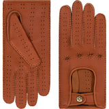 Maria (brown) - American deerskin leather driving gloves
